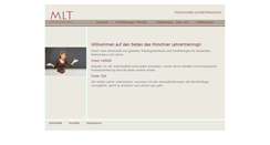 Desktop Screenshot of muenchner-lehrertraining.de